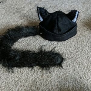 Cat Hat and Tail
